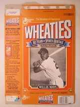 Empty Wheaties Box 1992 12oz Willie Mays Collectors Edition [Z202g2] - £3.18 GBP