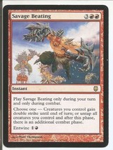 Savage Beating Darksteel 2004 Magic The Gathering Card NM - £23.60 GBP