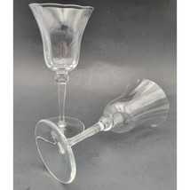 Mikasa FRENCH Crystal Wine Glasses 7 3/8&quot; Set 2 - $37.76