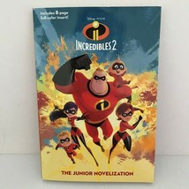 Disney Pixar Incredibles 2 The Junior Novelization Soft Cover Book - £7.48 GBP