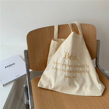 Designer Handbag for Women Canvas Tote Bag Shopper High Quality Macaron Color Em - £19.70 GBP