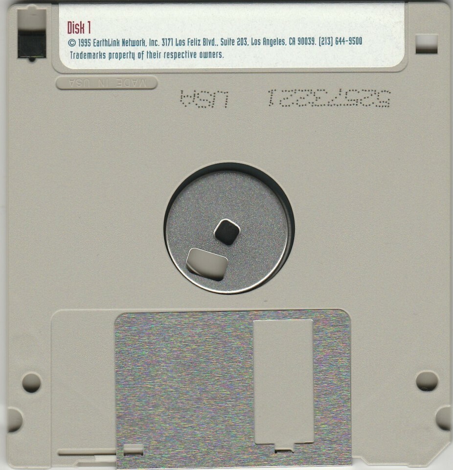 Total Internet Access Ver. 1.3 for Windows by EarthLink ~ 3.5" disk 1995 Item image 2