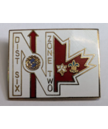 BOY SCOUTS CUBS CANADA ONTARIO CANADIAN PIN WEAR DISTRICT SIX ZONE TWO V... - €17,28 EUR