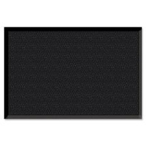 Wiper-Scraper Indoor Floor Mat  4 in. x 6 in.  Charcoal Black - £202.55 GBP