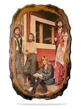 Fleetwood Mac 1976, Vintage Poster on Wood Music Plaque, Colorama Art Plaque by  - £405.94 GBP