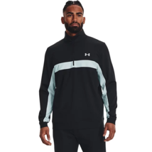 Mens Under Armour Storm Colorblock Mid-Layer Half-Zip Golf Pullover Top ... - £29.87 GBP