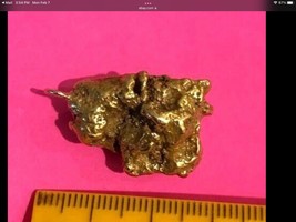Vintage Alaskan Placer Gold Nugget 28.5 grams approximately 19.40k gold. - £1,823.29 GBP