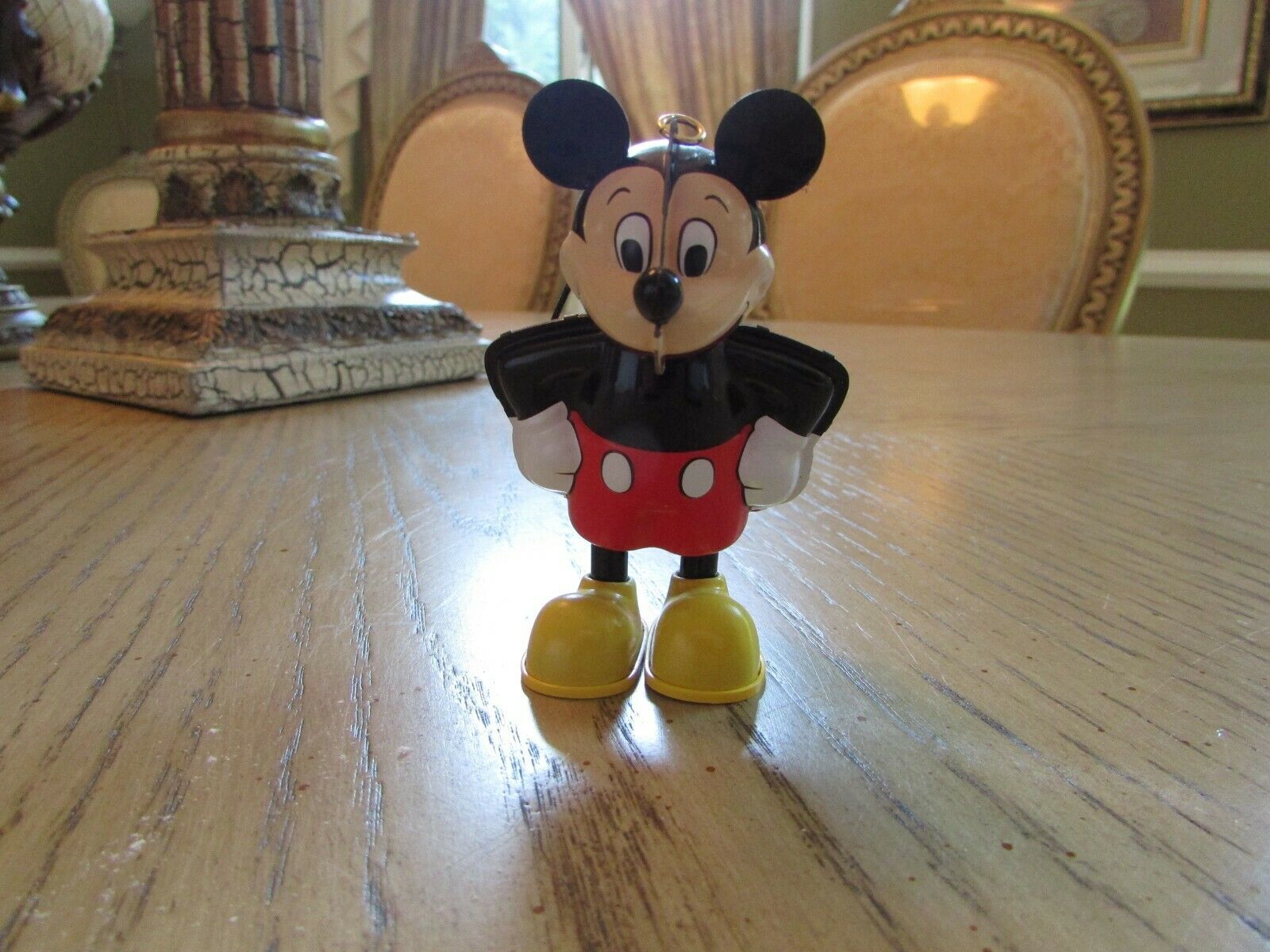 HALLMARK KEEPSAKE ORNAMENT 2009 TIN LITHO MICKEY MOUSE 3.25&quot;H  - $5.89