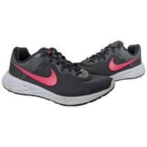 Nike Revolution 6 Running Shoes Womens Size 11 Wide W Sneakers Pink DC90... - $64.97
