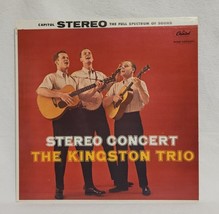 The Kingston Trio &quot;Stereo Concert&quot; 1959 Capitol ST 1183 LP Vinyl /Good - $14.95