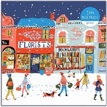 Louise Cunningham: Main Street Village (used 1000 PC puzzle) - £9.57 GBP