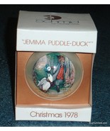 Schmid Vintage “Jemima Puddle Duck 1978” Glass Christmas Holiday Ornamen... - £2.31 GBP