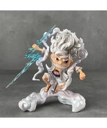 16cm Anime One Piece Figure Sun God Nika Luffy Gear 5 Thunderbolt Figure... - £11.85 GBP