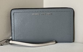 New Marc Jacobs Groove Zip Around Continental Wallet Leather Marshmallow... - $92.91