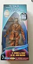 STAR TREK GEORDI JOHN WATSON 9&quot; Action Figure Doll NIB 1998 TNG TARGET E... - £25.39 GBP