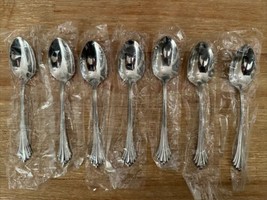 Oneida Bancroft Flatware Stainless Dessert Spoons - Set of 7 - $49.00