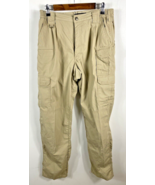 5.11 Tactical Pants Size 34x36 Mens Cargo Khaki Tan Pockets Stretch Work... - £27.72 GBP