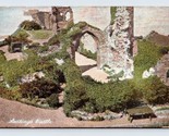 Hastings Castle Ruins East Sussex England UK UNP Unused DB Postcard J16 - $4.90