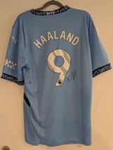 Erling Haaland Signed Manchester City Jersey - COA - $300.00