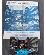 Lauderdale Biltmore Motel Apartments Ft Lauderdale  FL postcard brochure... - $17.50