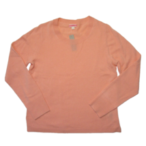 NWT J.Crew K1313 Everyday Cashmere in Pale Guava Slim Fit Crewneck Sweater M - £57.22 GBP