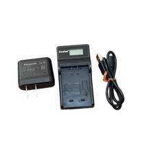 Kastar LCD Slim USB Battery Charger for Panasonic BMB9E Battery - $7.19