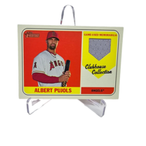 Topps Heritage 2018 Albert Pujols Clubhouse Collection Relic #CCR-AP Cardinals - £6.10 GBP