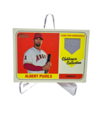 Topps Heritage 2018 Albert Pujols Clubhouse Collection Relic #CCR-AP Car... - £6.11 GBP