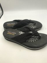 Skechers Relaxed Fit Sandals Women’s Size 9 Black - £10.77 GBP