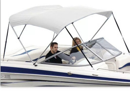 Shademate 80165 White Bimini Top Poly Fabric/Boot Only,3Bow 5&#39;Lx32&quot;H,73-... - $266.19