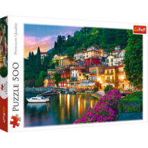 Trefl 500 Piece Jigsaw Puzzles, Lake Como, Puzzle of Italy, Romantic Village - $20.99