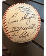 Signed Baseball by 17 players, Smokey Burgess, Slaughter, Hundley, Williams - $445.50