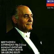 Beethoven: Symphony No. 3, Egmont Overture Ludwig Van New Sealed Free Ship - £12.00 GBP