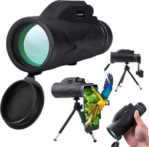 Wocelby Monocular Telescope, 80 X 100 High Power Hd Monocular With Smartphone - £23.71 GBP