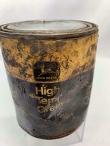 Vintage John Deere High Temperature Grease Can Paper Label - £11.98 GBP