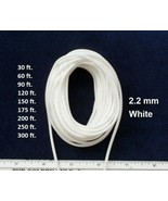 2.2 mm White Lift Pull String Cord for Window Blinds &amp; Shades, 30-300 ft - £12.16 GBP+
