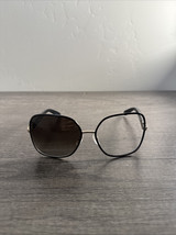 Salvatore Ferragamo SF150S 733 Black Metal Square Gold FRAMES ONLY 59-16... - $29.87