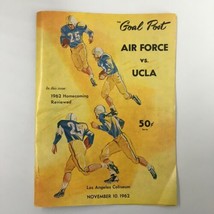 November 10 1962 NCAA Football Air Force vs UCLA The Goal Post Official Program - £37.88 GBP