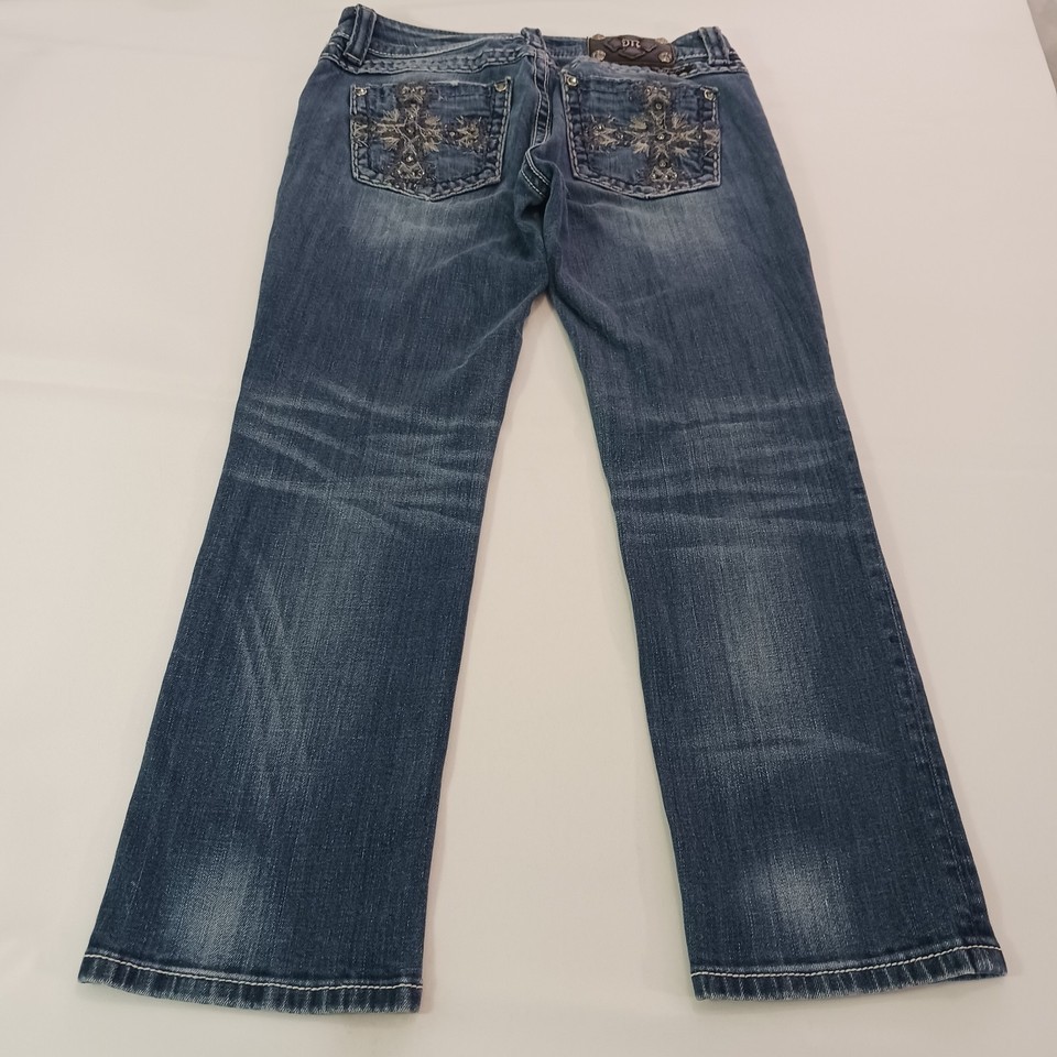 Miss Me JE5159EP Easy Capri Women's Blue Cotton Blend Jeans Size 28 (30×26) Item image 15