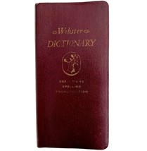 Webster Pocket Dictionary 1957 First Edition PB Definitions Spellings E57 - £25.67 GBP