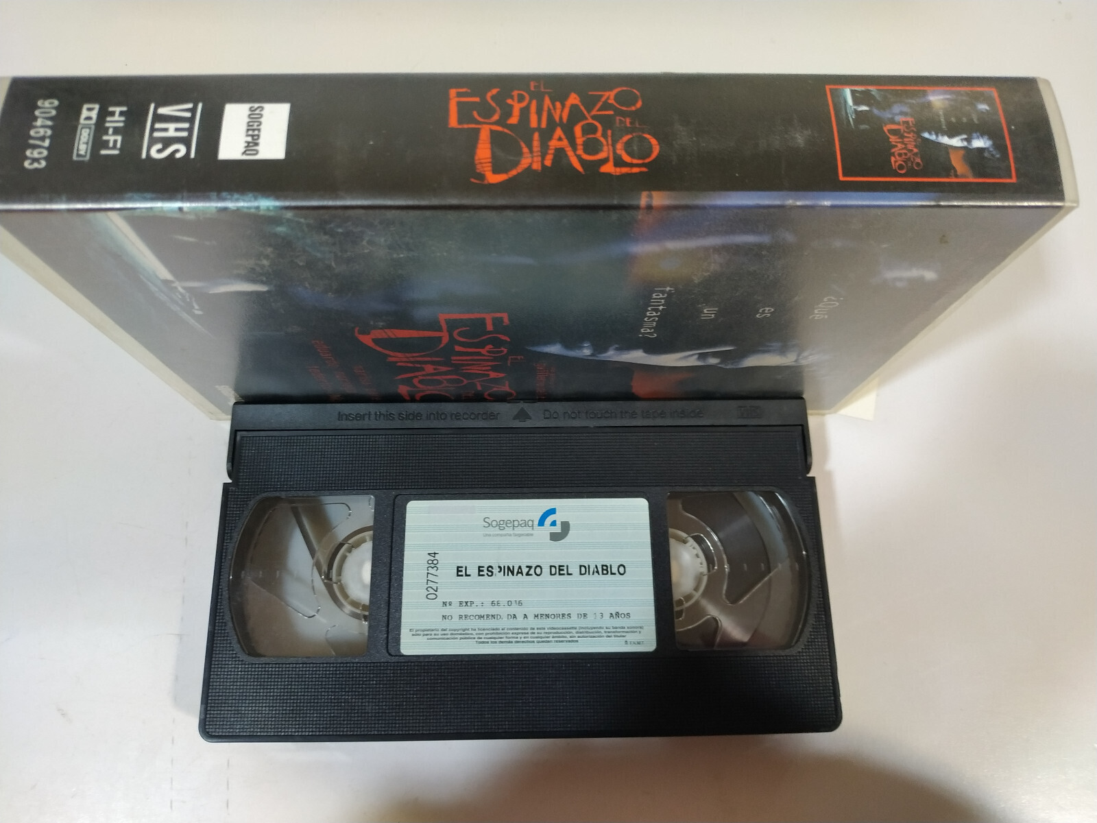L'Espinazo Del Diablo Guillermo Del Toro Terrore - VHS Cinta Tape Spagnolo 3T Item image 8