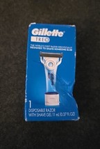 Gillette Treo Caregivers Disposable Razors With Shave Gel (Wx) - £11.86 GBP