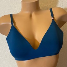 Victoria&#39;s Secret Dark Teal Lightly Lined Wireless Bra - 34C *NWT - £19.97 GBP