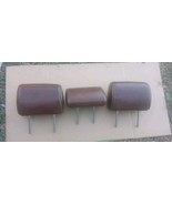 07-13 TOYOTA TUNDRA CREW  CAB REAR SEAT HEADREST SET OF 3 RED ROCK LEATH... - $270.30 CAD