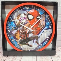Marvel Spider-Man 12" Wall Clock New In Box - $23.28