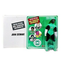 John Stewart Green Lantern Retro DC Super Heroes Figure with Collector Box - £23.73 GBP