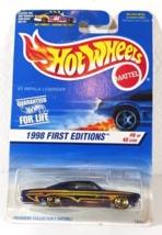 &#39;65 Impala Lowrider Hot Wheels 1998 First Editions 8 of 48 Error Card #635 - £7.39 GBP