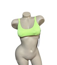 Tinibikini Tini Bikini Neon Green Swim Top Medium NEW NWT - $12.86