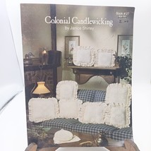 Vintage Embroidery Patterns, Colonial Candlewicking Book 27 by Janice Sh... - $11.65