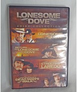 Lonesome Dove 4 Disc Collection DVD 2013 Set Return Streets Loredo Dead ... - $410.32 MXN